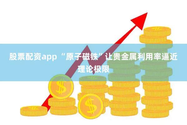 股票配资app “原子磁铁”让贵金属利用率逼近理论极限