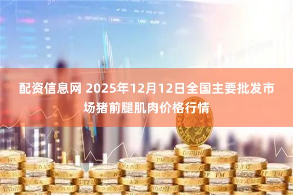 配资信息网 2025年12月12日全国主要批发市场猪前腿肌肉价格行情